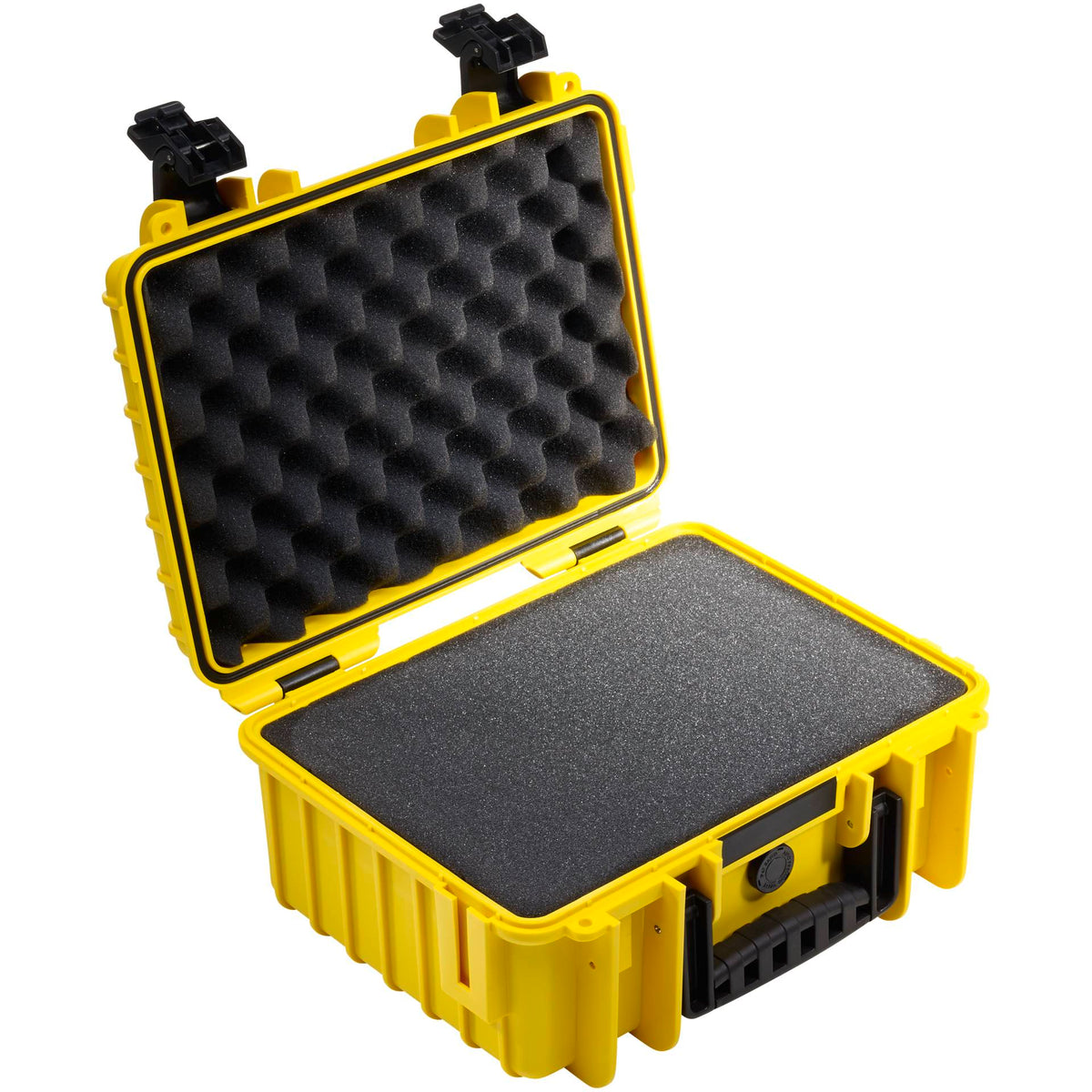 B&W Outdoor Case Type 3000 yellow with foam insert
