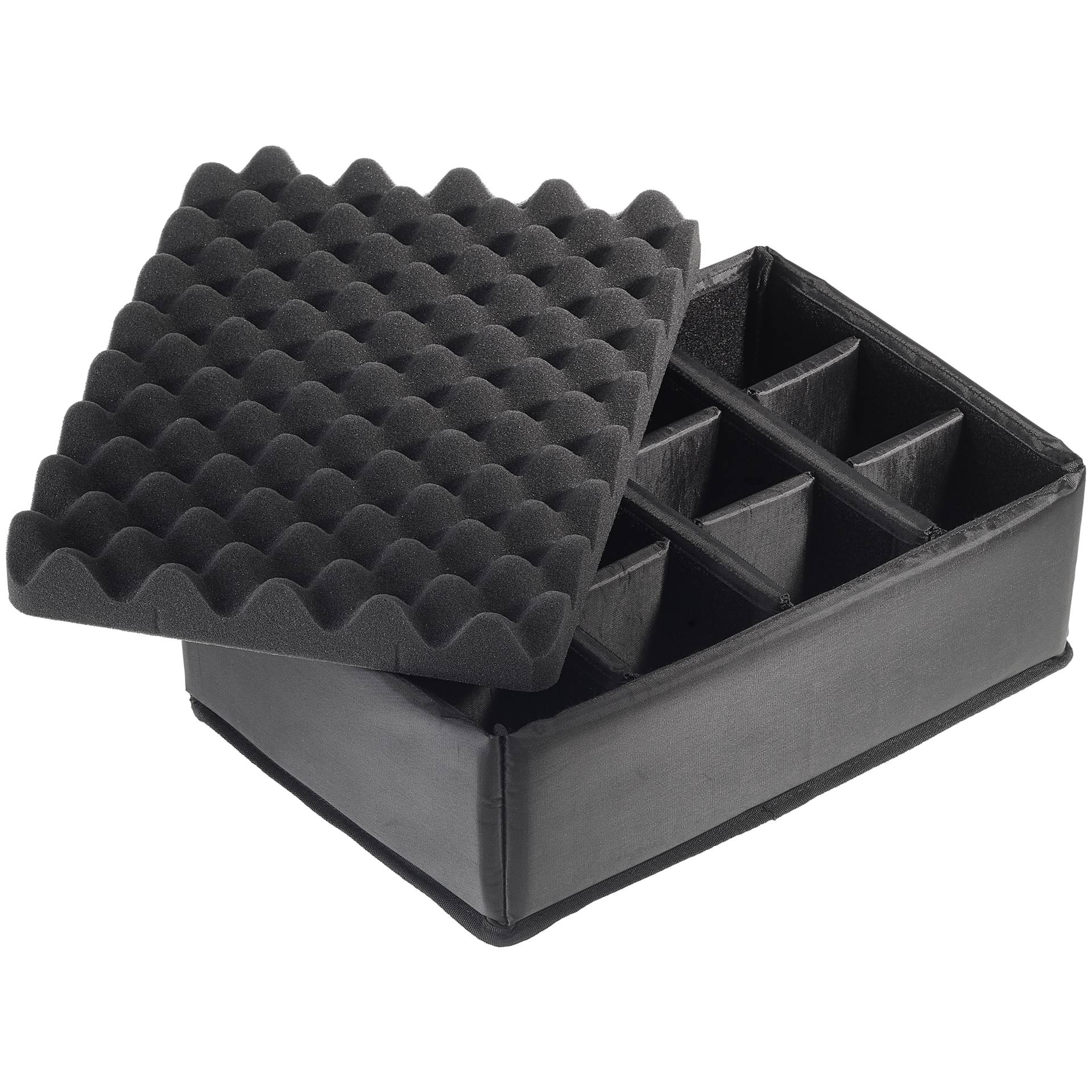 B&W Outdoor Case Type 4000 black with padded devider set
