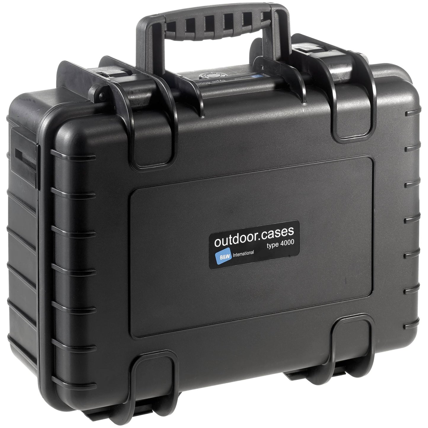 B&W Outdoor Case Type 4000 black with padded devider set