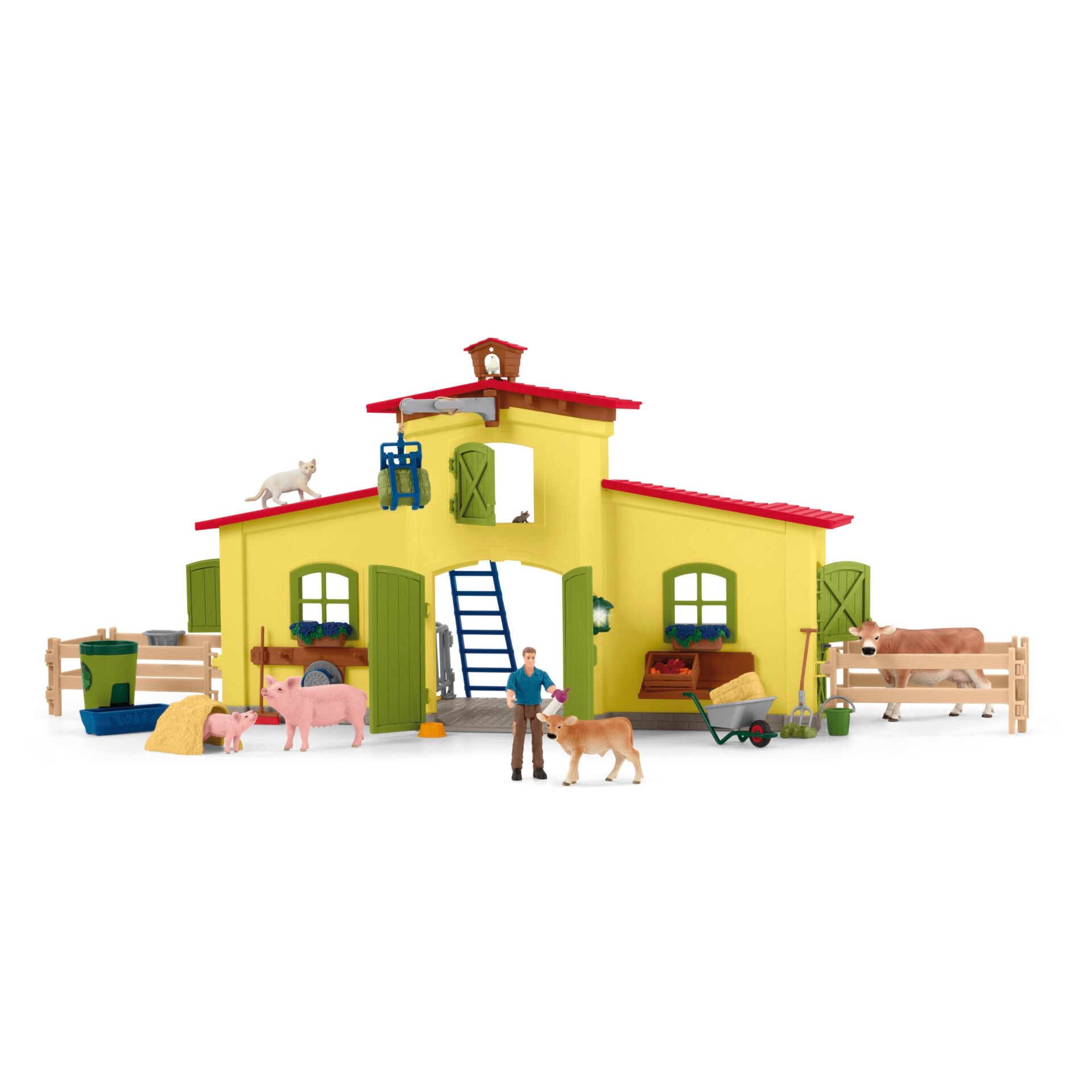 Schleich Farm World 42605 Μεγάλη Φάρμα με Ζώα & Αξεσουάρ