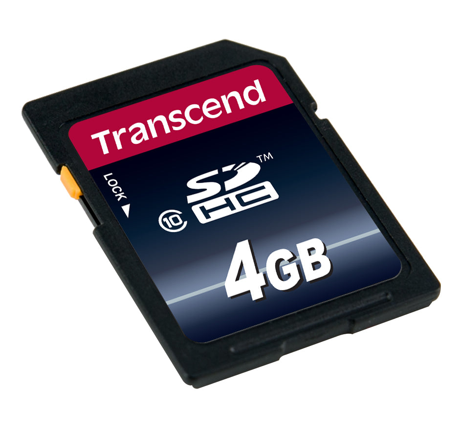 Transcend SDHC               4GB Class 10