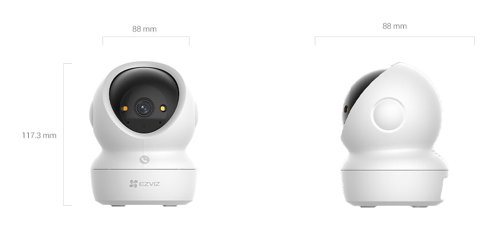 EZVIZ H6C security camera Spherical IP security camera Indoor 1920 x 1080 pixels Desk