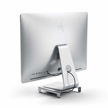 Satechi Aluminum Monitor Stand Hub for iMac silver