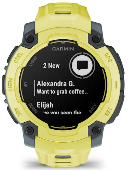 Garmin Instinct E 2.29 cm (0.9") MIP 45 mm Digital 176 x 176 pixels Lime GPS (satellite)