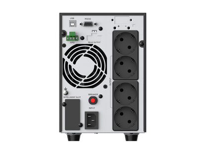 CONCEPTRONIC USV 2000VA/1800W/4xSchuko/USB/+ Online Tower sw