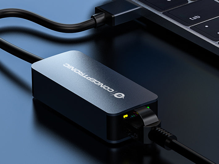 CONCEPTRONIC Adapter USB-A3.0->2.5GbE WoL      5Gbs 0.14m sw