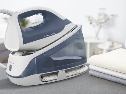 Tefal Express Optimal SV4110 2200 W 1.2 L Ceramic Express Glide Blue, White