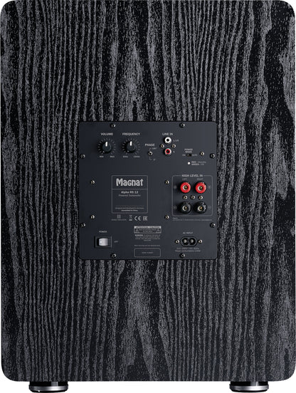 Magnat ALPHA RS12 Μαύρο Ενεργό subwoofer 120 W