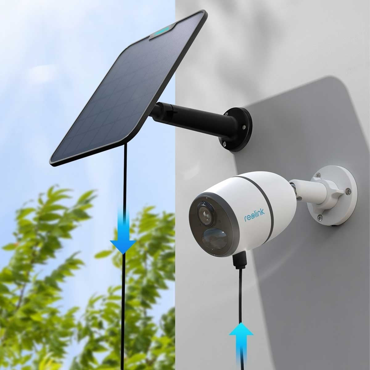REOLINK SOLAR PANEL-BLACK 2 TYPE-C