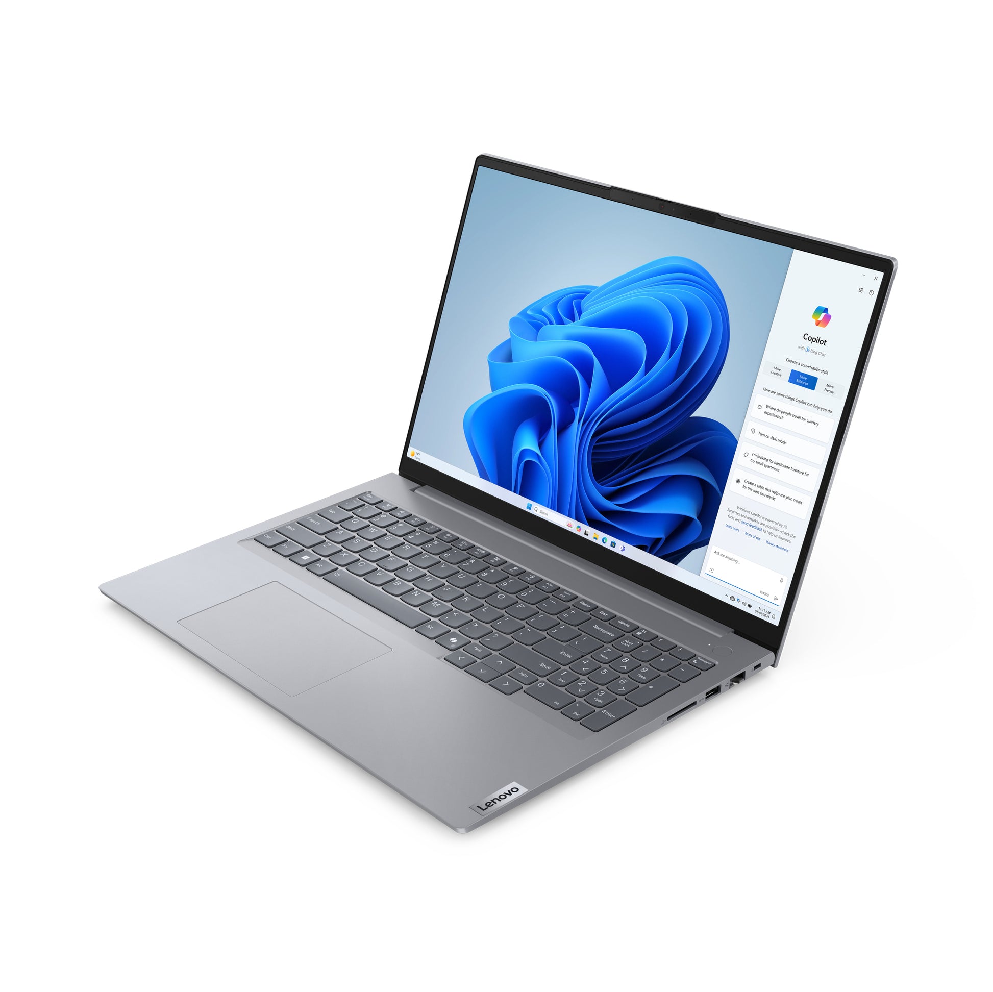 Lenovo ThinkBook 16 G7 ARP AMD Ryzen™ 7 7735HS Laptop 40.6 cm (16") WUXGA 16 GB DDR5-SDRAM 1 TB SSD Wi-Fi 6E (802.11ax) Windows 11 Pro Grey