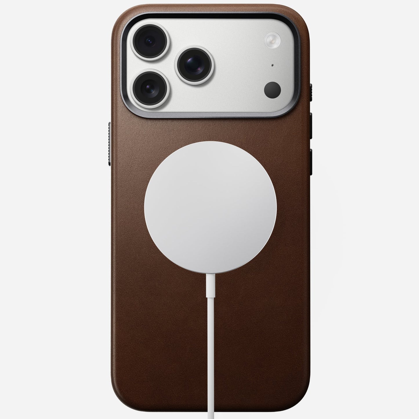 Nomad Traditional Leather Case for iPhone 17 Pro Max in Brown