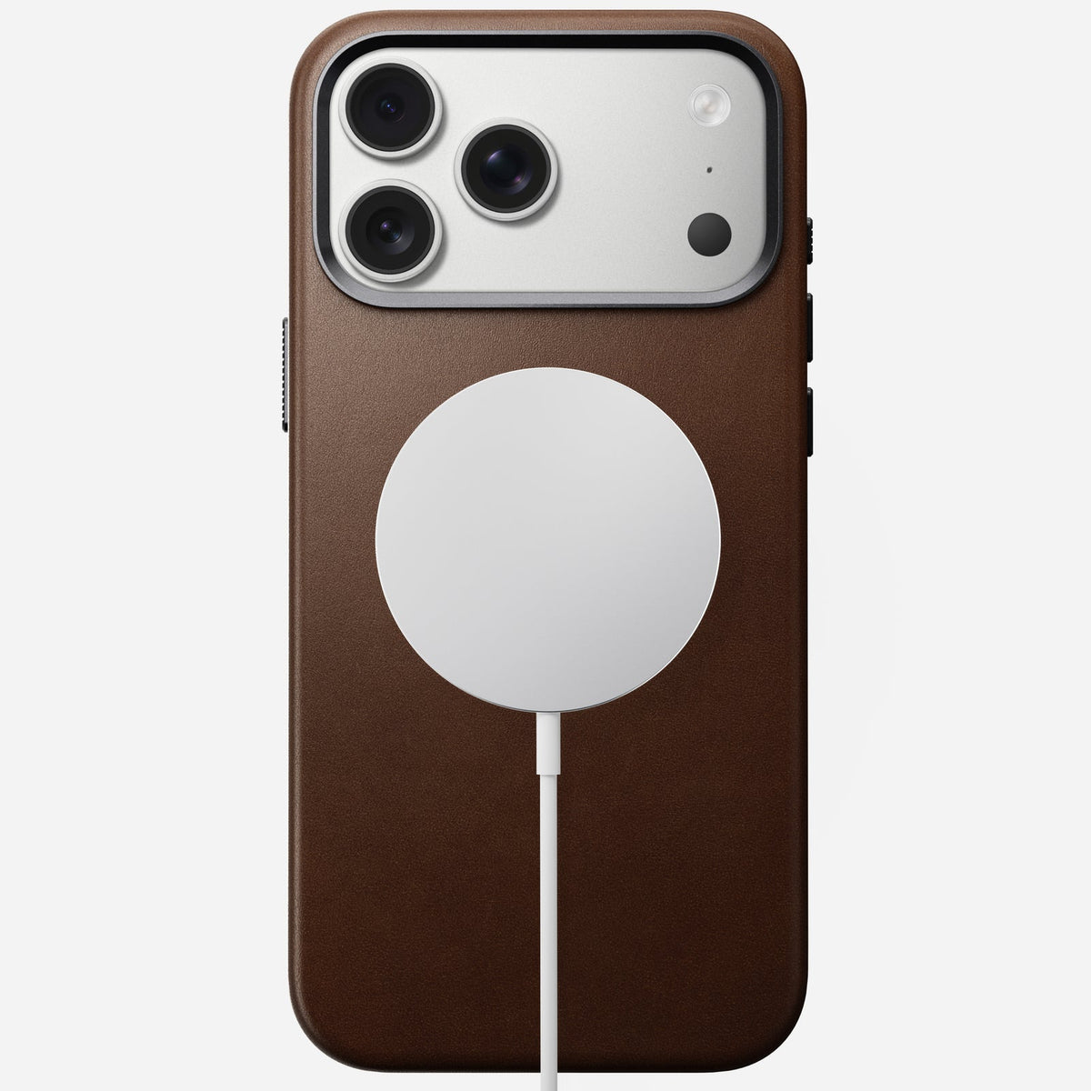 Nomad Traditional Leather Case for iPhone 17 Pro Max in Brown