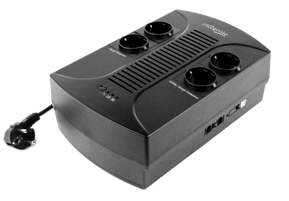 EnerGenie EG-UPS-001 Uninterruptible Power Supply (UPS) Line-Interactive 0.65 kVA 390 W 4 AC outlets