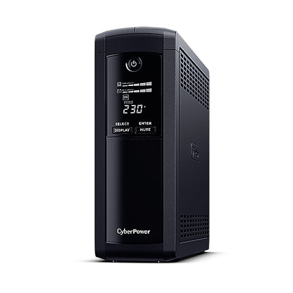 CyberPower VP1200EILCD Uninterruptible Power Supply (UPS) Line-Interactive 1.2 kVA 720 W 8 AC outlets