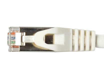 Equip Patchkabel Cat6A Cat7pro S/FTP 2xRJ45 20.00m weiß LSZH Polybeutel