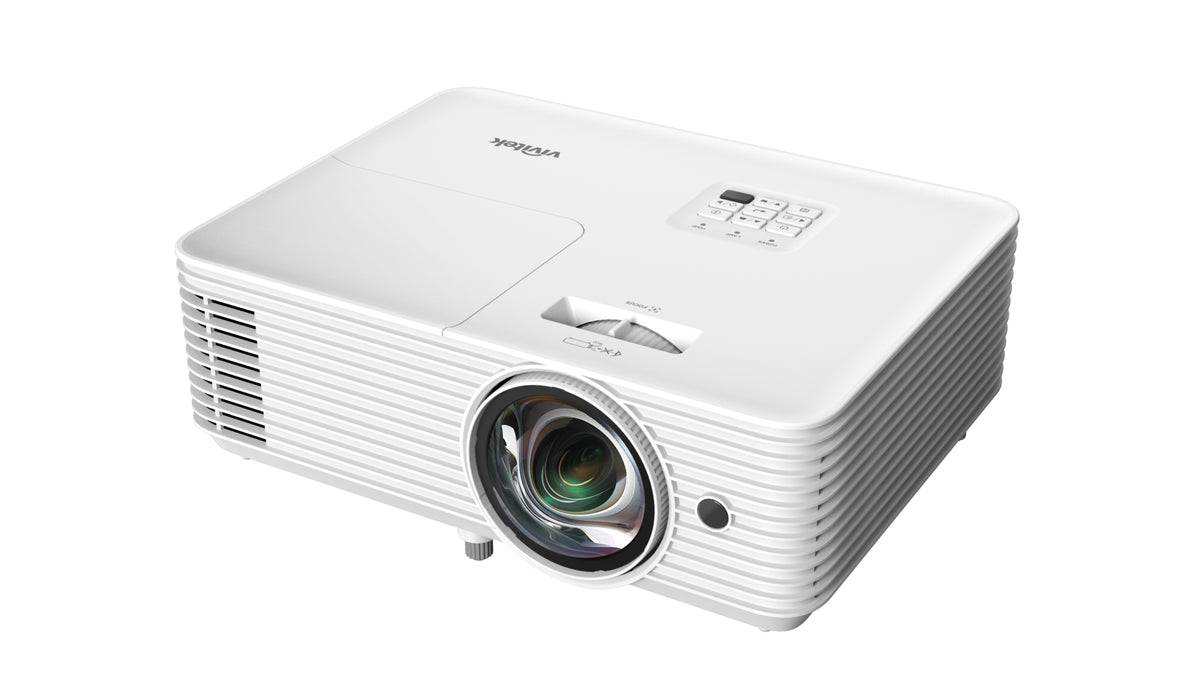 Vivitek DX335-ST Data Projector — 4000 ANSI Lumens, DLP WUXGA (1920x1200), 3D, White