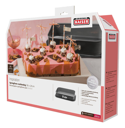 KAISER Inspiration springf. pan rectangular 35 x 24 cm