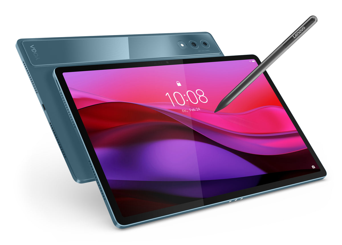 Lenovo Yoga Tab Plus Qualcomm Snapdragon 256 GB 32.3 cm (12.7") 3K 16 GB Wi‑Fi 7 Android 14 Teal