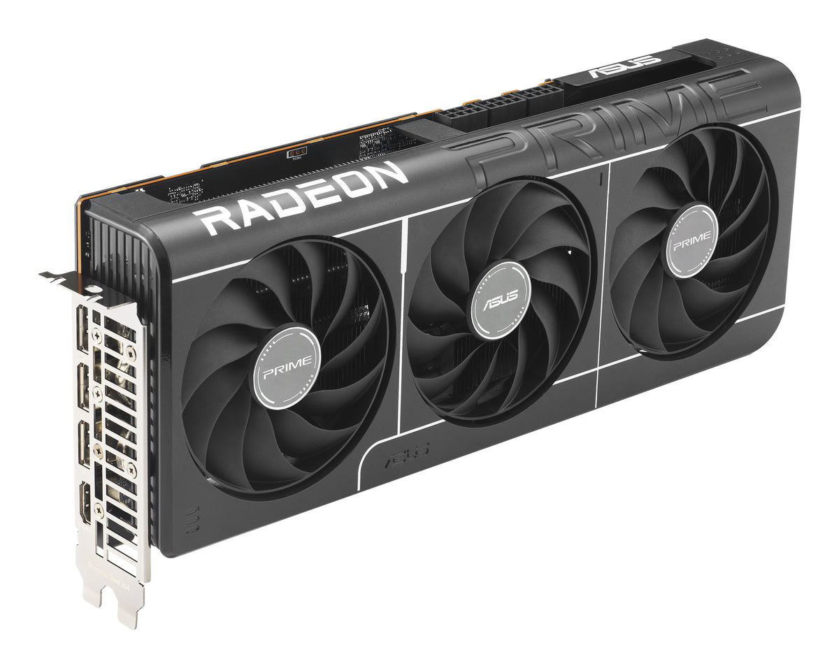Asus Radeon RX 9070 XT PRIME GAMING OC (Gray, RDNA4, GDDR6, 3x DisplayPort, 1x HDMI 2.1)