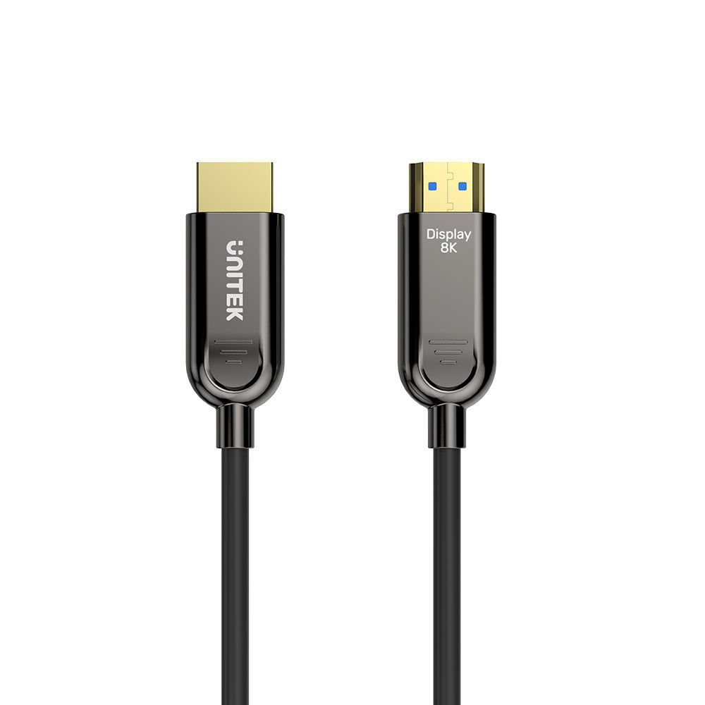 Οπτικό καλώδιο HDMI 2.1 AOC Unitek C11085GY01-20M μήκους 20 μέτρων
