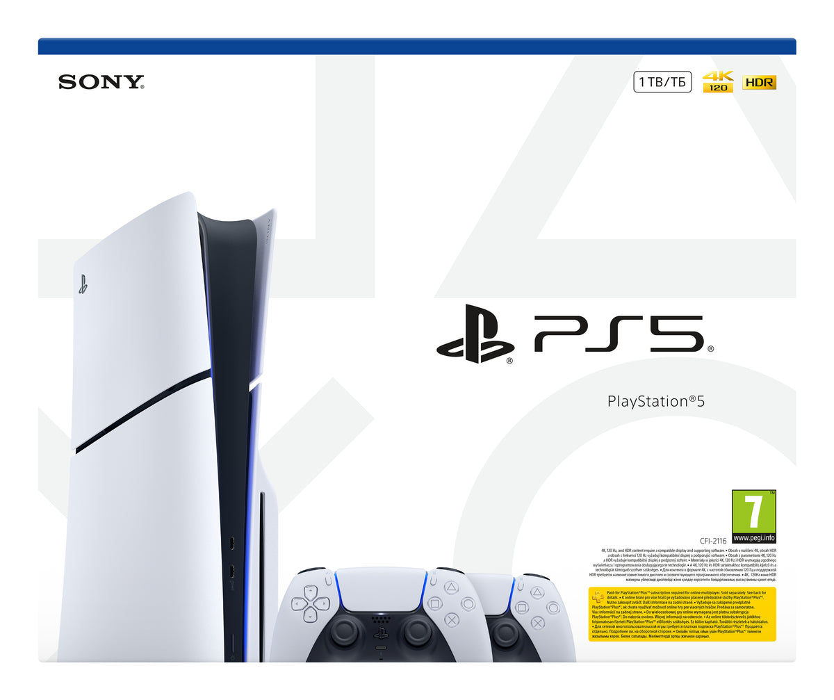 Sony Interactive Entertainment PS719022602 Game Console 1 TB Wi‑Fi - Black, White