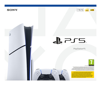 Sony Interactive Entertainment PS719022602 Game Console 1 TB Wi‑Fi - Black, White