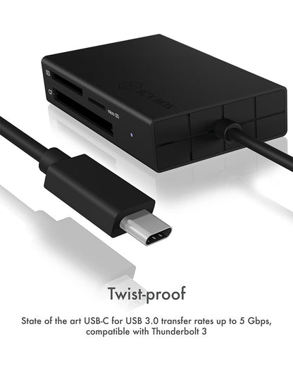 ICY BOX IB-CR401-C3 Type-C USB 3.2 Multi Card Reader