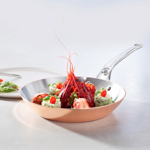 De Buyer Prima Matera Pan Copper/Steel 20 cm induction