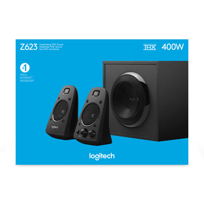Logitech Speaker System Z623 (Black, THX)