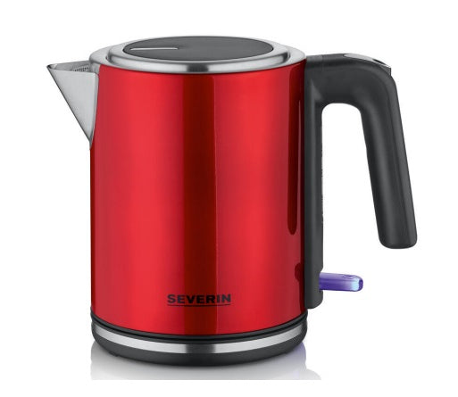 Severin WK 3427 Electric Water Kettle in Red