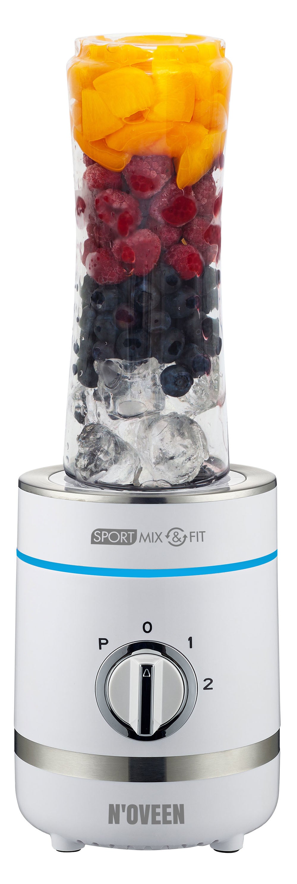 Αυτόματος Μπλέντερ Noveen Sport Mix & Fit SB1100 X-LINE 0,6 λίτρα, Ισχύς 300 W, Επιτραπέζιος