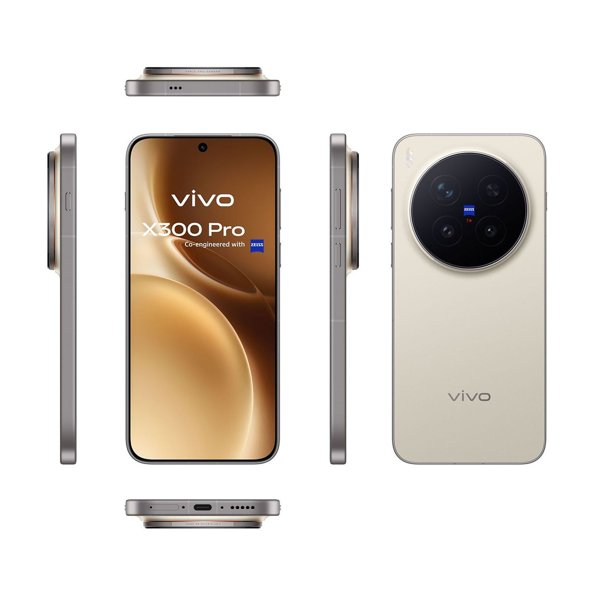 VIVO X300 PRO 16/512 Dune Brown 17.2 cm (6.78") Dual SIM Android 16.0 5G 16 GB 512 GB 5440 mAh (brown)