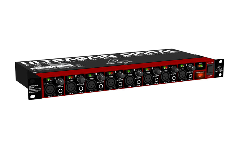 Behringer ADA8200 - 8 channel audio converter, 10 - 24000 Hz