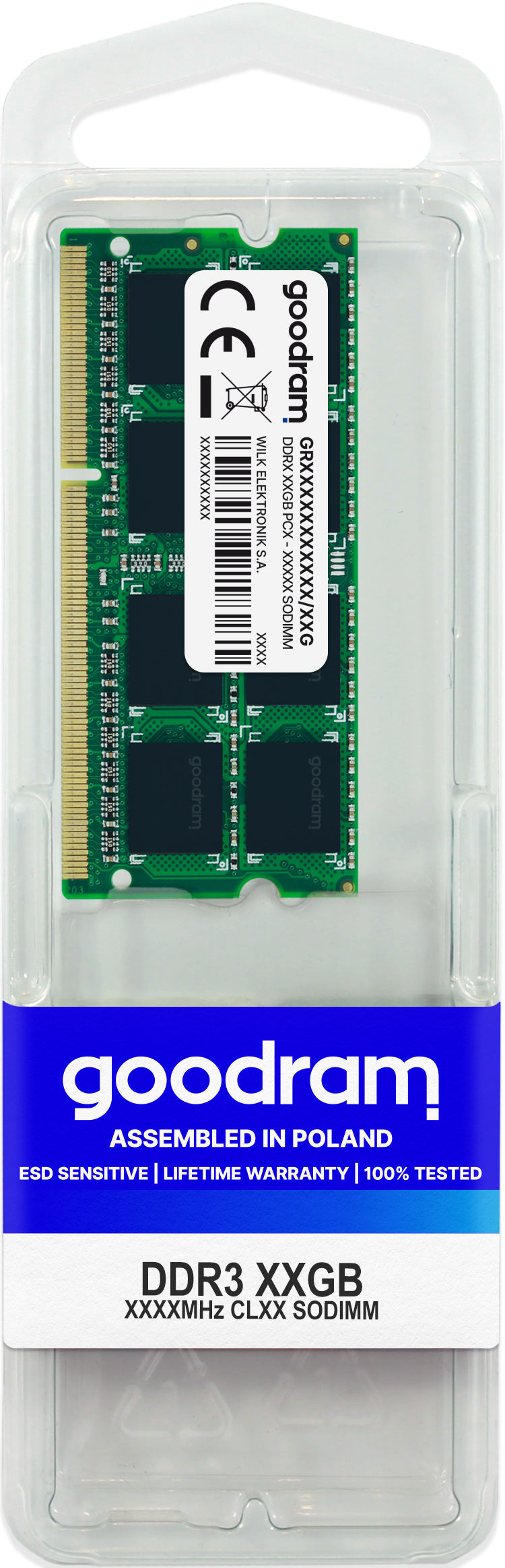 Goodram 4GB DDR3 1600 MHz Memory Module