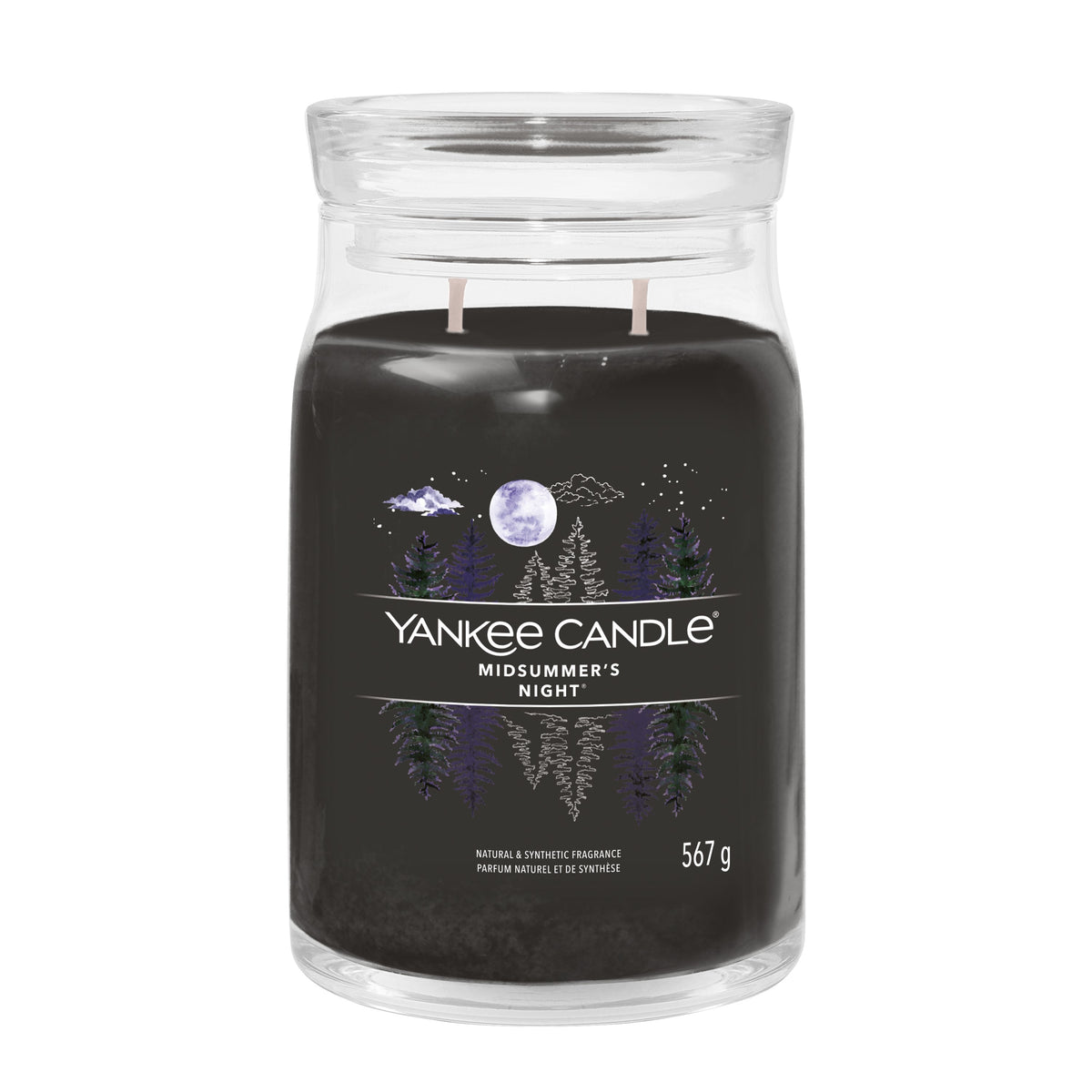 Large Yankee Candle — MIDSUMMERS NIGHT