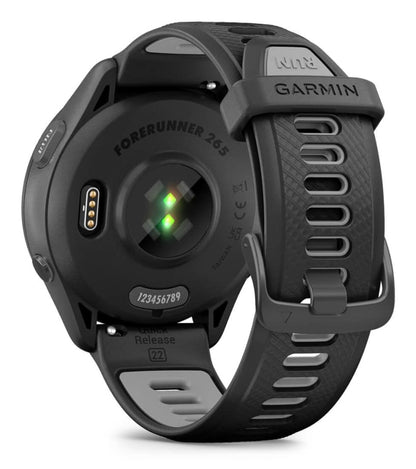 Garmin Forerunner 265 46 mm (1.3") AMOLED Touchscreen GPS, Black