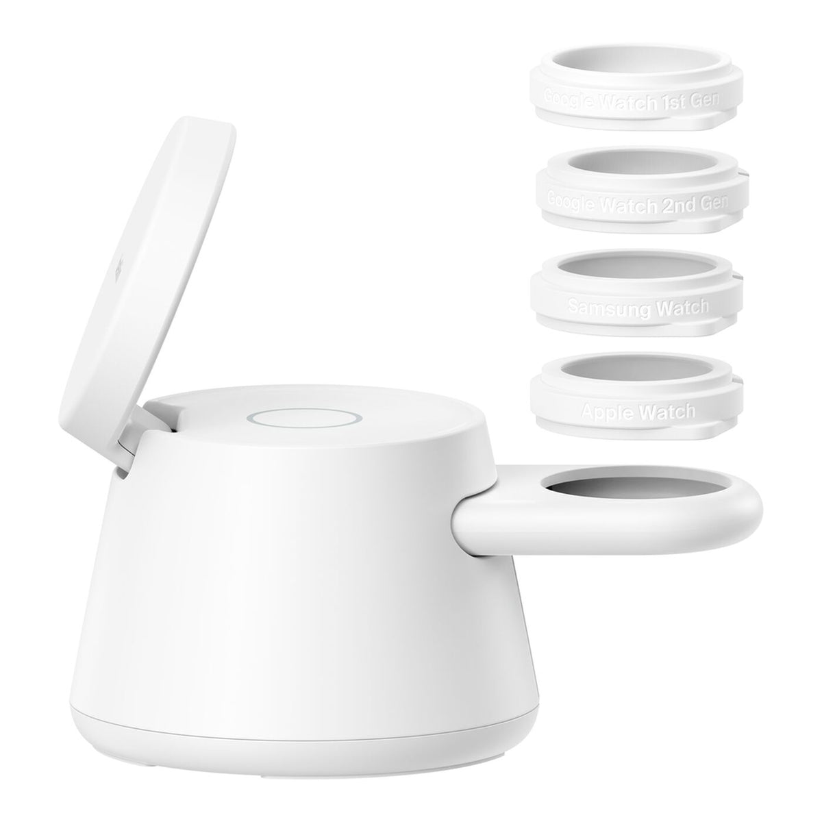 Belkin UltraCharge 25W Qi2 White Modular Charging Station WIZ052kqWH