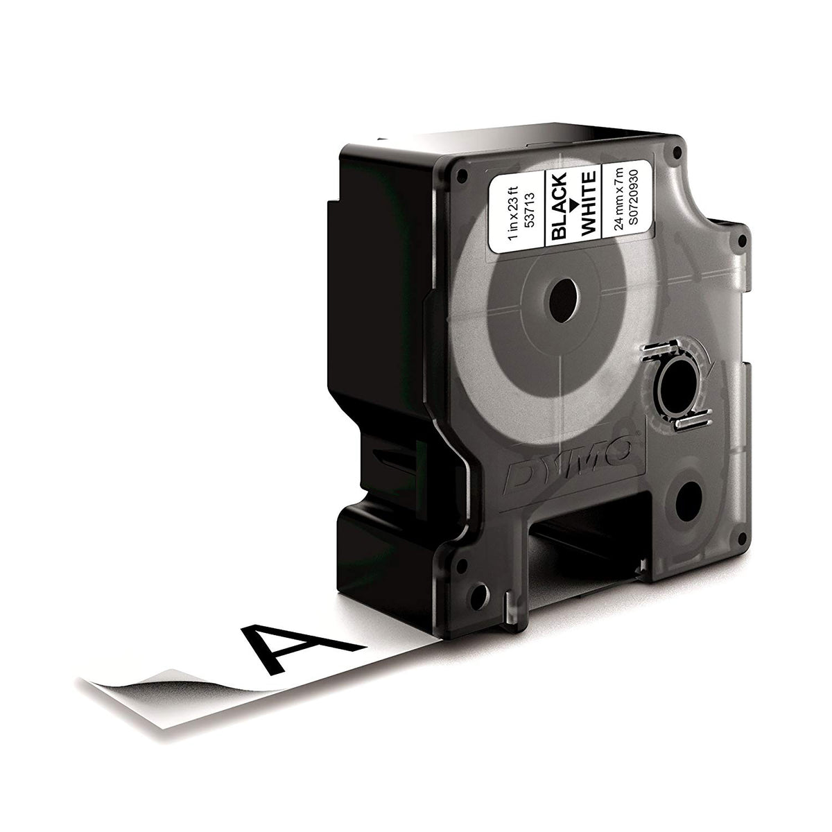 DYMO D1 Label Tape 53713 24mm x 7.0m Black on White