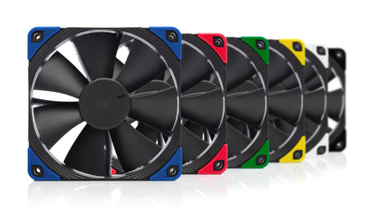 Noctua NF-F12 PWM (black, chromax.black.swap, 120 mm)