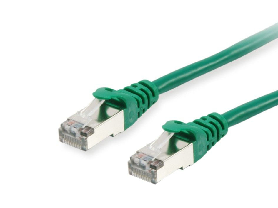 Equip Patchkabel Cat6       S/FTP 2xRJ45 50.00m    grün LSZH Polybeutel
