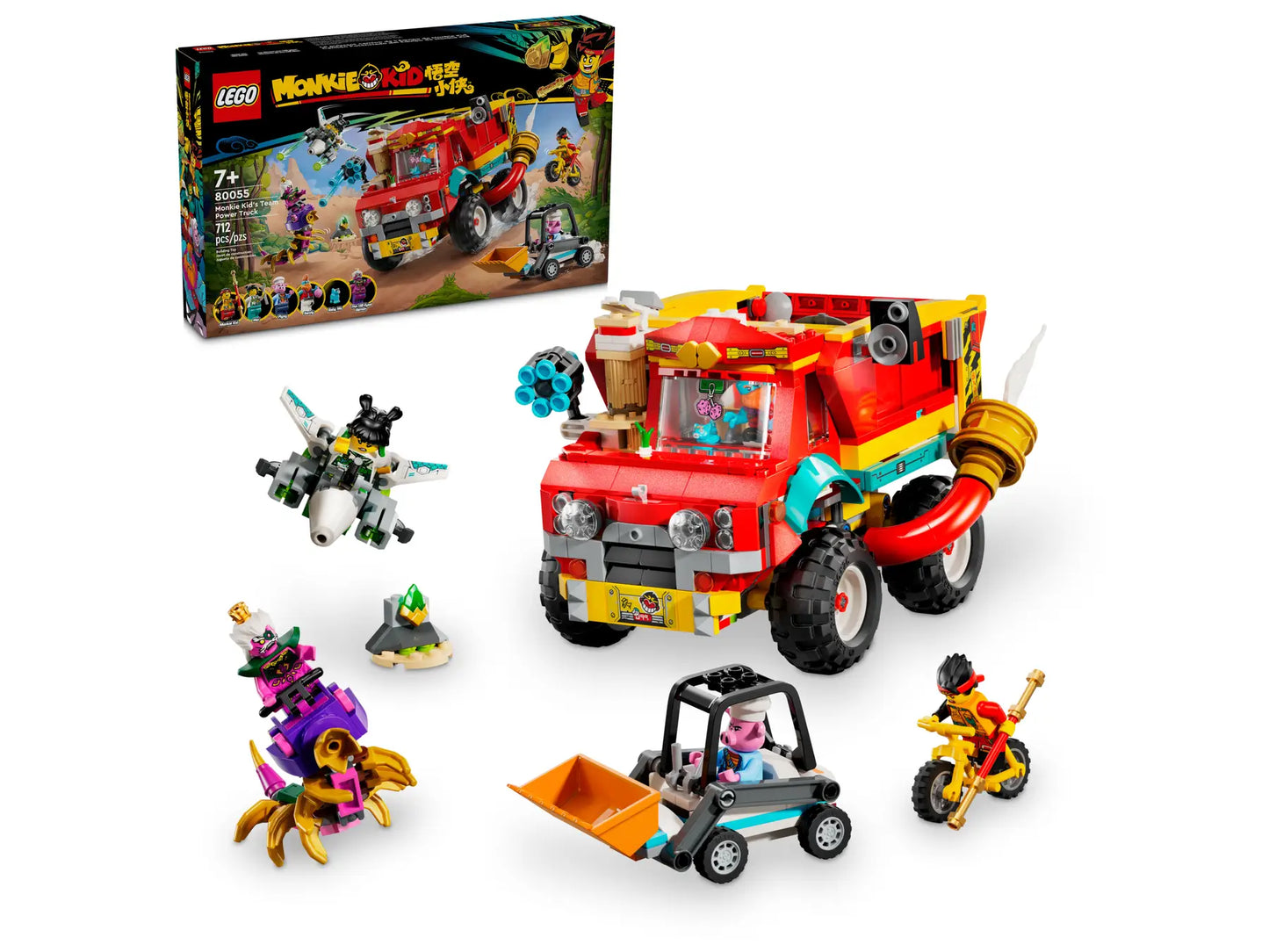 LEGO Monkie Kid’s Team Power Truck