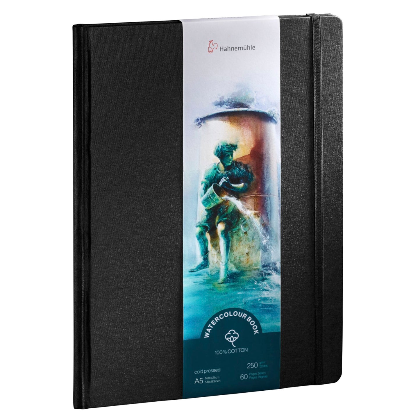 Hahnemühle Watercolour Book A5 Portrait 100% Cotton 60 Pages 250 gsm
