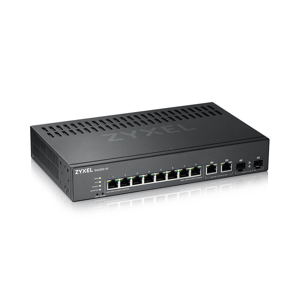 Zyxel GS2220-10-EU0101F Διαχειρίσιμος L2 Gigabit Ethernet Συσκευή