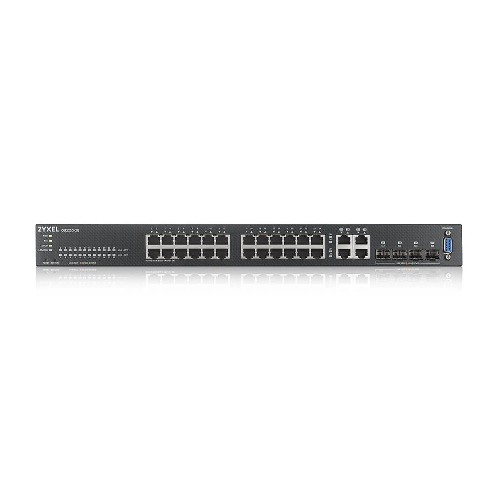 Zyxel GS2220-28-EU0101F Διαχειρίσιμος Μεταγωγέας L2 Gigabit Ethernet