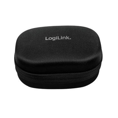 LogiLink Bluetooth Headset, Active Noise Cancelling, V5.0, schwarz