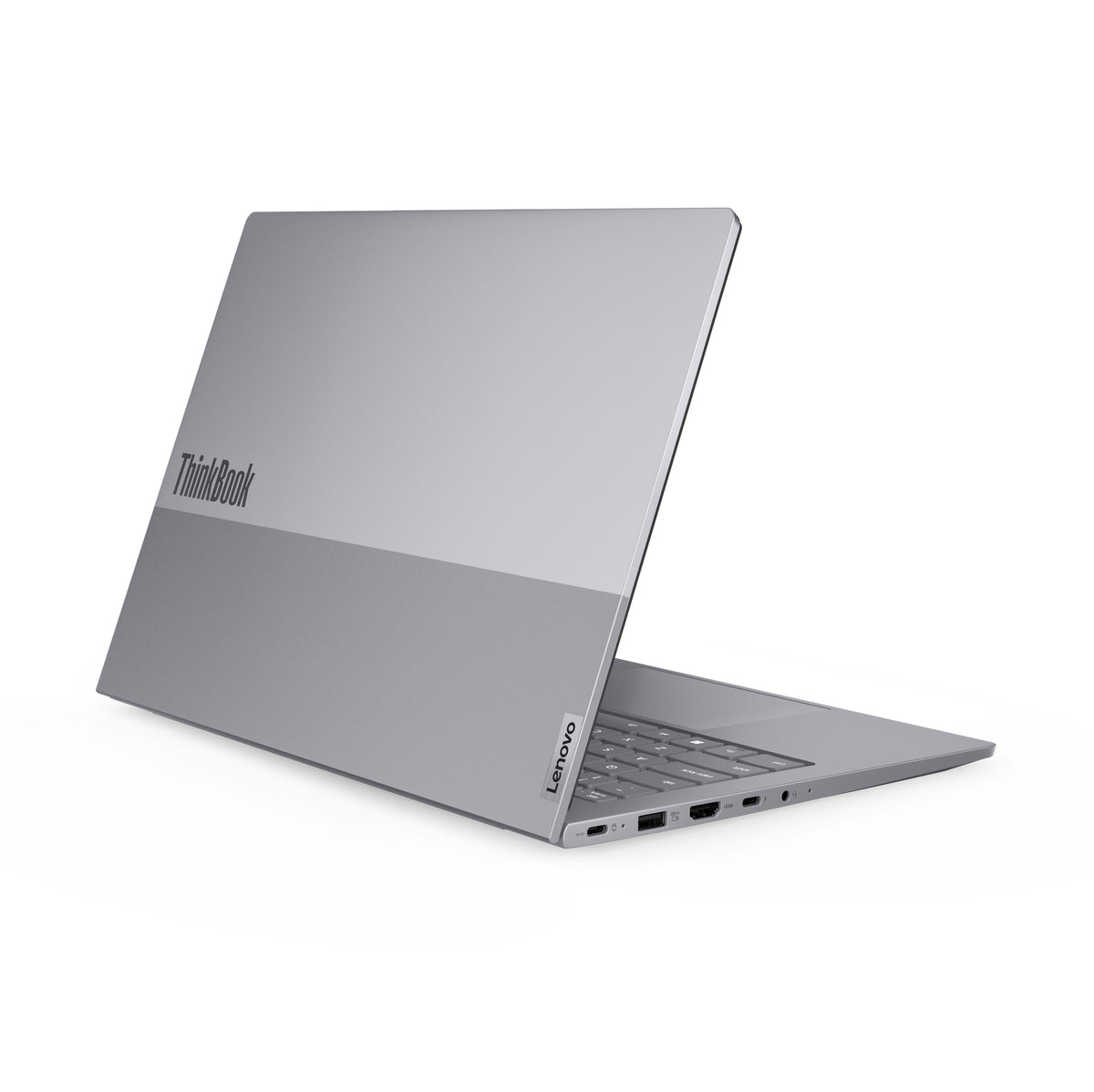 Lenovo ThinkBook 14 G8 IAL Laptop with Intel Core Ultra 7 255H Processor, 14" WUXGA Display, 16 GB DDR5-SDRAM, 512 GB SSD, Wi-Fi 6E (802.11ax), Windows 11 Pro, English, Grey