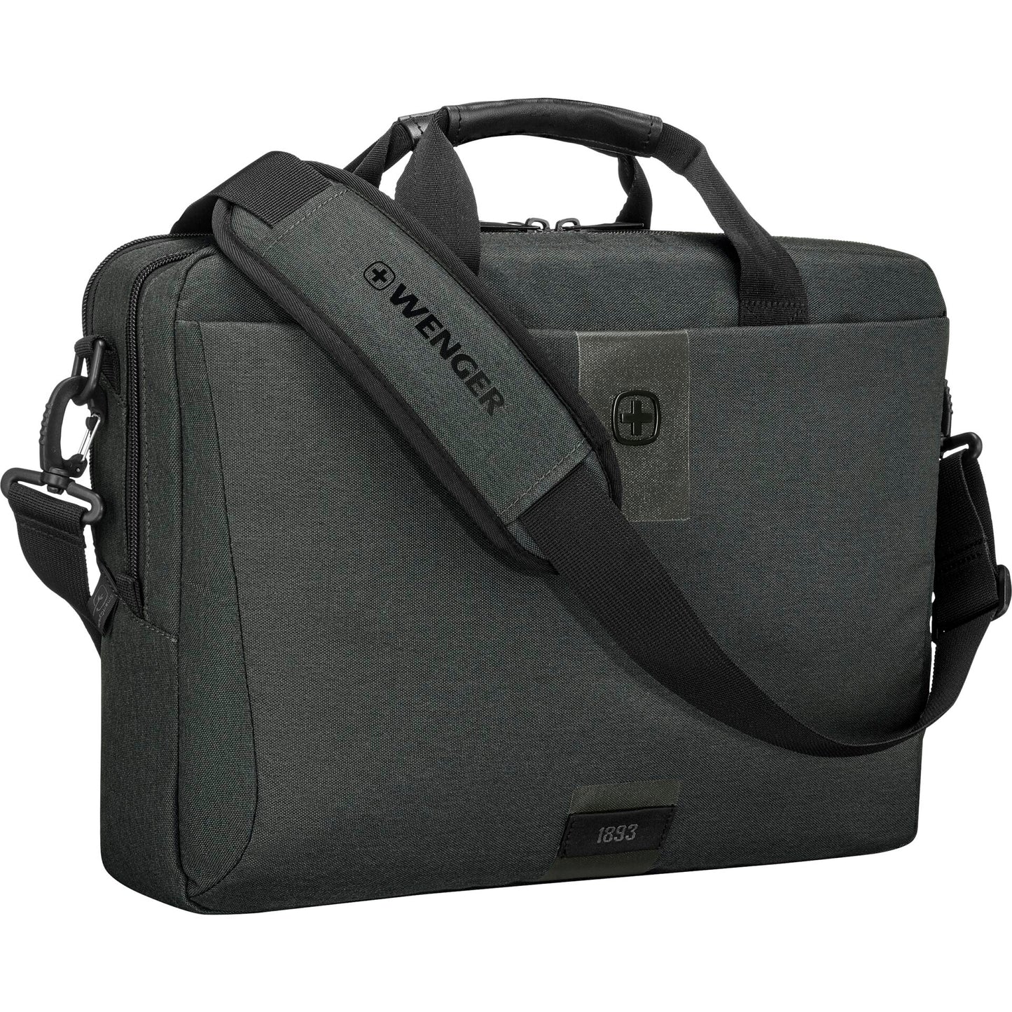 Wenger MX ECO Brief 16" Laptop Bag in Grey