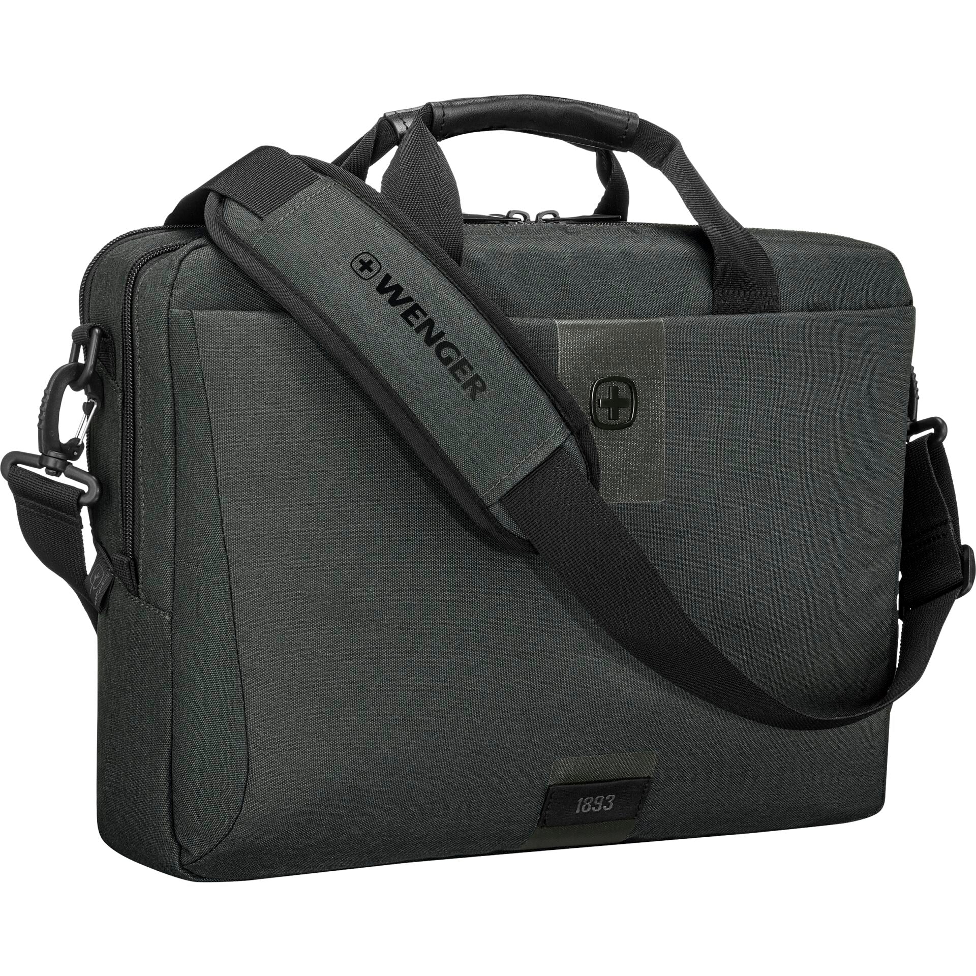 Wenger MX ECO Brief 16" Laptop Bag in Grey