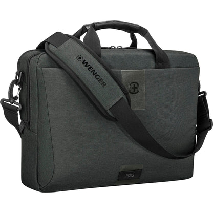Wenger MX ECO Brief 16" Laptop Bag in Grey
