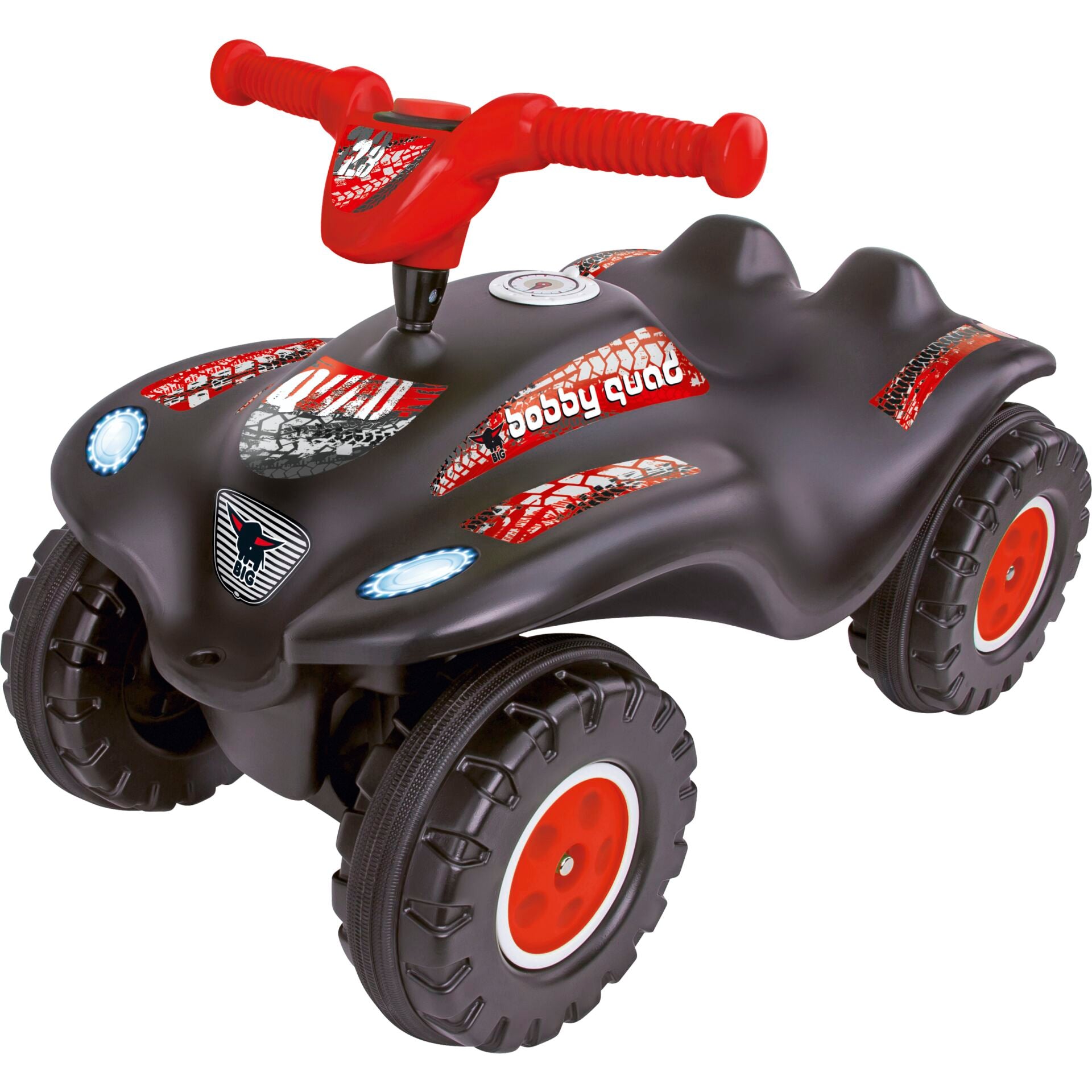 BIG Bobby Quad Racing Red Ride-On Toy